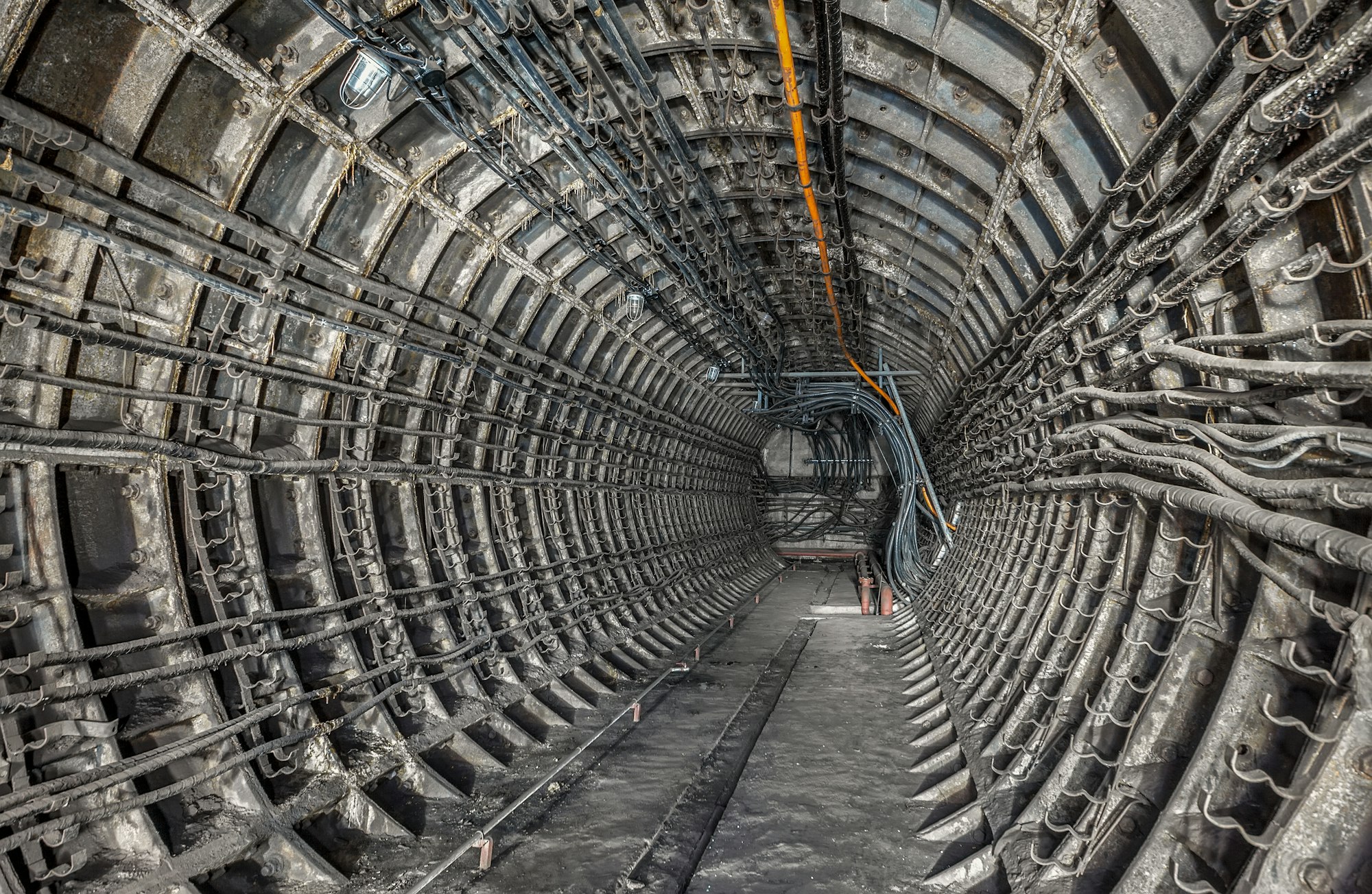 Communications underground cable tunnel